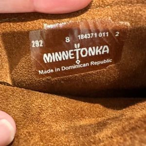 Minnetonka tasseled booties